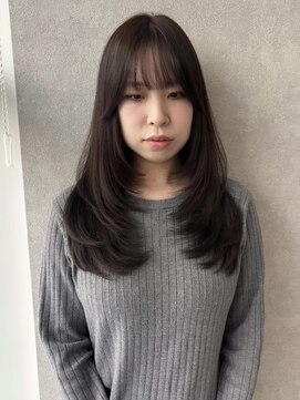 ミレバイジェニー (mirae by geny) ワンカールで可愛いハイレイヤーカット　r