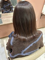 ニナ 梅田(nina)&nbsp;ナチュラルブラウン×ミディアムレイヤー