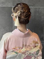 ソエラ(Soera) 訪問着ヘアセット/シニヨン