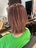 ヘアリゾート粋 ティガ 池袋店(tiga)&nbsp;ミディアムレイヤー/ライトブラウンベージュ/髪質改善