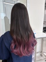 アライブ ハラジュク(ALIVE harajuku) ブリーチインナーバレイヤージュグラデーションカラー夕貴