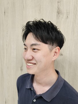 ユウヘアー 本山店(U Hair) メンズカット/爽やかメンズスタイル/アップバング