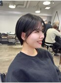 20代30代40代小顔見えも叶う360°美シルエットショート/moe