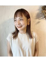 シィ(Sii)&nbsp;オン眉切りっぱなしロング