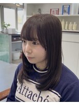 ベル(BELL) レイヤーカット+アイスブラウン