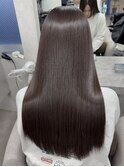 ぱや毛　癖を治める髪質改善ストレート/阿部