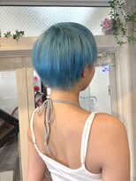 ファブルヘア(FABLE HAIR) light blue cyan