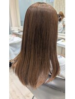 ゼル イオンタウン名西(ZELE)&nbsp;【乾かすだけでサラツヤ】艶髪ストレート×まろやかベージュ