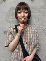 リル(Lilu) 明るめなブラウンとミニボブ☆ Lilu2026.9 北村しずく