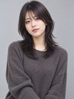 トリニティ(trinity)&nbsp;ブリーチ×髪質改善 カカオブラウン レイヤーカット 豊見城