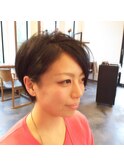春の小顔ショート