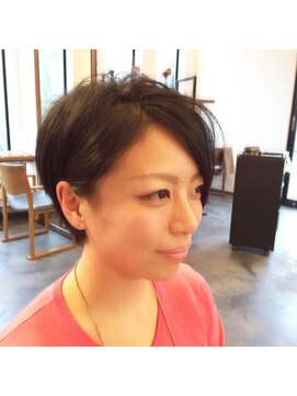 ヘアーアート 時代屋(HARI ART) 春の小顔ショート