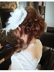 ヘアセット　ヘアアレンジ(担当ハギワラマキ)