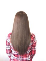 ヘアサロン ベル(hair salon BeL)&nbsp;アッシュ☆ベージュ  ツヤ髪ストレート