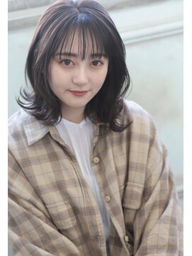 ラファンジュ ヘアー(Rohange hair) 【Rohange】大人カジュアルボブ×ダークラベンダー#ボブルフ