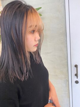 ナイーブヘアデザイン(NAiVE HAIR DESIGN) 【NAiVE hair】フロントハイライト