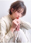 [K-two]シースルー前髪ココアブラウン抜け感ヘア[天王寺/阿倍野]