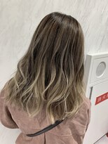 リー 京橋(Lee)&nbsp;【lee京橋】バレイヤージュ×ベージュ