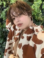 ヘーゼル 博多(HAZEL.)&nbsp;ラフパーマ×こなれショート／RISA