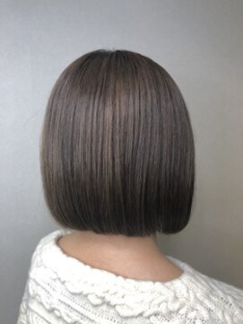 エイム ヘア リアム 調布店(eim hair liam) アッシュブラウン+ゆったりボブ