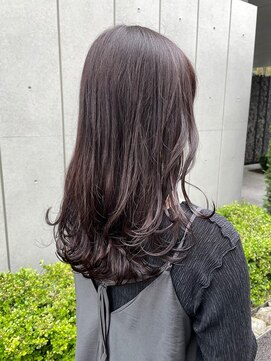 アクアオモテサンドウ(ACQUA omotesando) ＊ブリーチなしラベンダーグレージュシルバーアッシュパープル