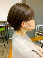 メール(Mer...)&nbsp;前髪あり大人マッシュショート/前下がりショート
