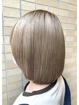 アッシュ 八王子店(Ash)&nbsp;ミルクティーベージュ/ハイトーン/ブリーチ/ダブルカラー