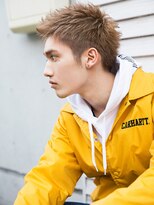 ハニーシブヤ(HONEY shibuya)&nbsp;刈り上げツーブロックソフトモヒカン/ビジネスショート