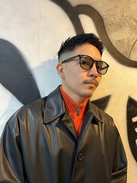 フュー 新小岩(few.) ハイライト/マッシュパーマ/ウルフ/アッシュブラック[新小岩駅]