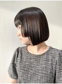 【FOLK】カットで透明感☆似合わせ姫カット切りっぱなしボブ♪