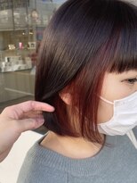 ライズ バイ レボ 柏店(RISE by REVO)&nbsp;イメチェン/似合わせカット/フルバング/レッドブラウン/柏