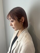 ガーランド (Garland)&nbsp;切りっぱなしボブ/シースルーバング/前髪/原宿神宮前