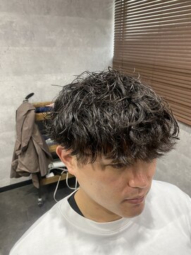 ミオ(Mio) 滋賀/南草津/メンズ美容室/波巻きツイストスパイラルパーマ