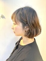 ブルー 盛岡店(BLUE)&nbsp;イメチェン/艶髪/ダークアッシュ/大人ミディアム/透明感ボブ