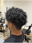 シャドウパーマ ツイストスパイラル