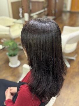 ビーエフサロン 大森町店(B×F SALON) 縮毛矯正×カラー×髪質改善