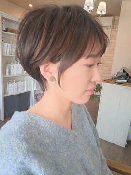 ミエル(miel) 30代/40代/50代/くびれショートカット/大人ショートカット