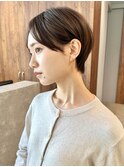 大人ショート/ショートヘア/ショートボブ/耳掛けショート/表参道
