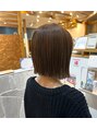 アグ ヘアー ルーフ 八戸根城店(Agu hair roof) 切りっぱなしスタイル 重め、軽めもご相談くださいませ!
