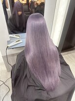 ジルバイジゼル(JILL by GiseL)&nbsp;ムラ修正ブリーチ×ラベンダー