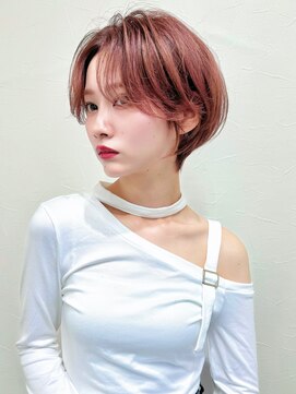 クレム 博多駅店(ChLem) 前髪長め丸みショート