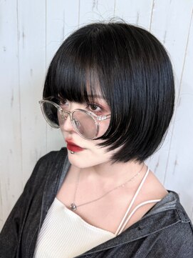 ヘアーサロン ノルテ(Hair Salon NORTE) ちょっと個性的なフロントレイヤーショートボブ！