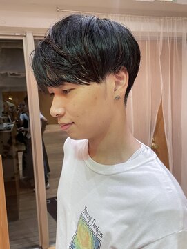 パーマ落としラボ ジェノバイアピッシュ(JENO by apish) メンズヘア/パーマおとし/カルマヘア