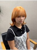 ペールオレンジ/ハイトーン/ブリーチ