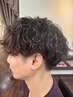 【メンズ限定/学生大歓迎！】カット＋波巻きパーマ