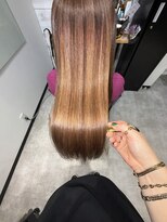 ログスラッシュ(LOG/)&nbsp;艶感ストレートブラウンロング♪