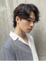 ヘア アトリエ ヴィヴァーチェ(hair atelier Vivace)&nbsp;マンバンヘアガイルヘアべリーショート メンズアップバング