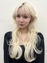 ベル 表参道Terrace(Belle) ハッシュカット/抜きっぱなしブロンド/ホワイトカラー/ブリーチ