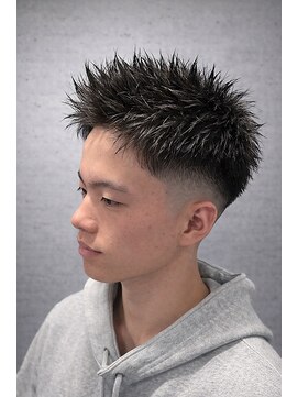 ワンワンオー バーバーショップ 長浜店(@110 BARBER SHOP) ベリーショート×ジェットモヒカンで創る、突き抜ける男らしさ