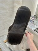 インスタ人気＊髪質改善縮毛矯正×透明感グレージュ＊